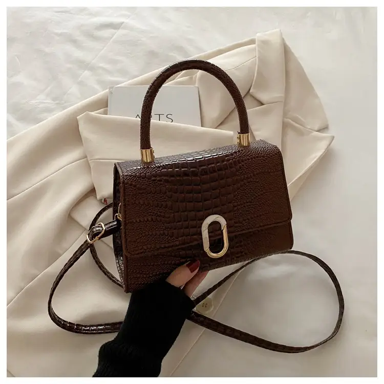 2024 Black Crocodile Crossbody Bag for Women — feature 24