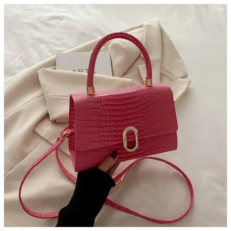 2024 Black Crocodile Crossbody Bag for Women — feature 26