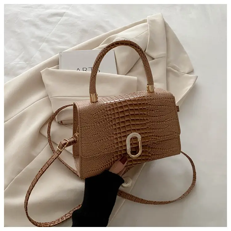 2024 Black Crocodile Crossbody Bag for Women — feature 28