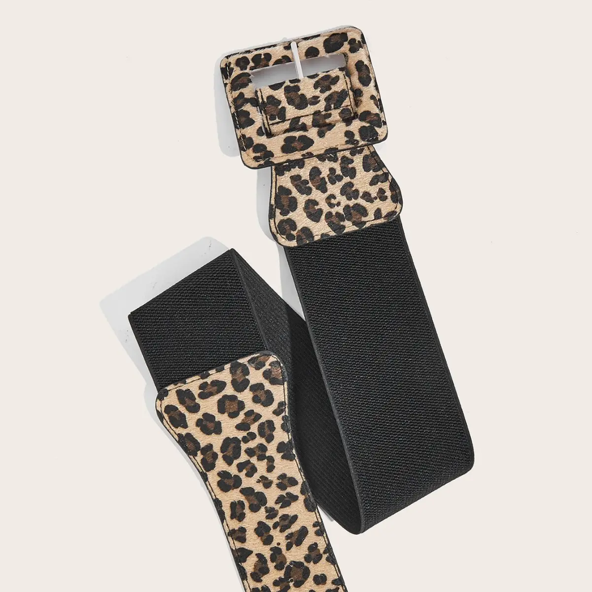 Loverel Belt Leopard Print Elastic Waist Cover - Image 4
