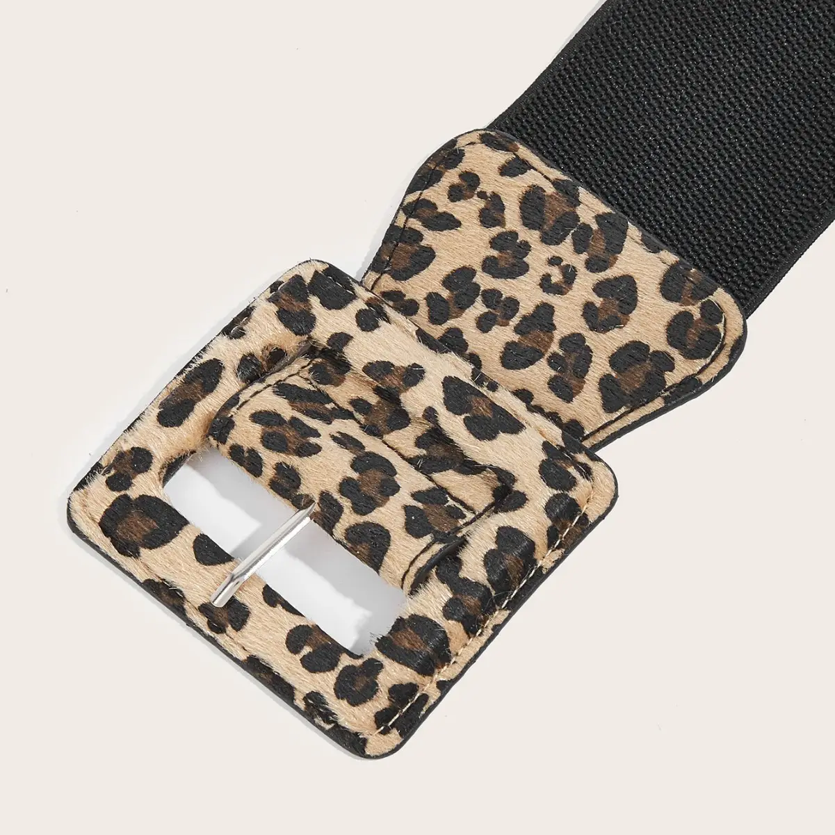 Loverel Belt Leopard Print Elastic Waist Cover - Image 5
