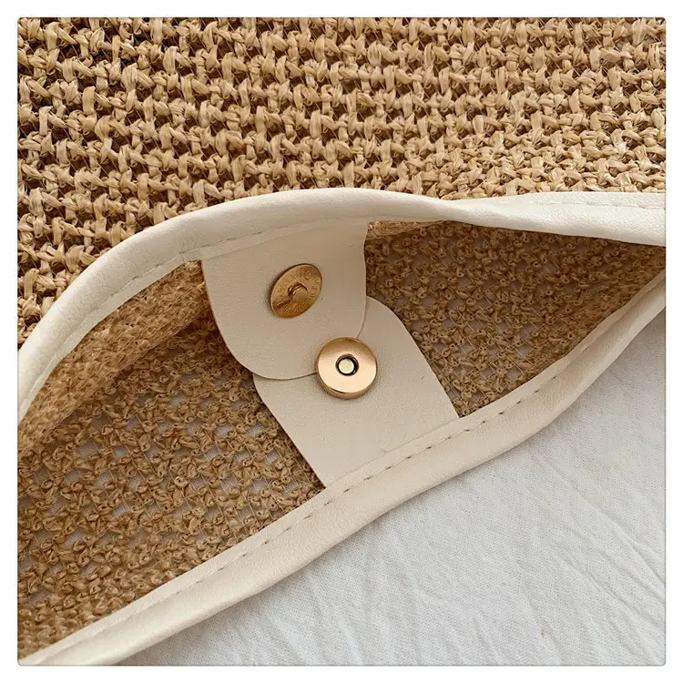 Golden Woven Underarm Bag for Women Large Capacity — feature 30
