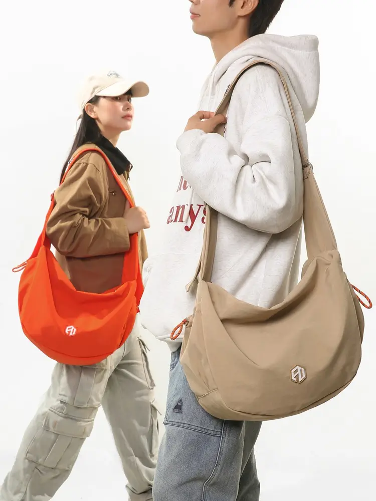Large Capacity Crossbody Bag for Women Men Lightweight Street Trendy - Image 4