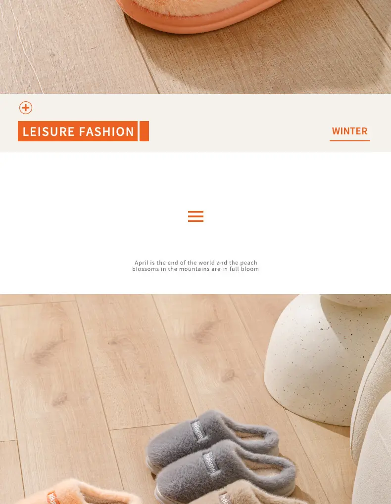 Warm Cotton Slippers for Men Winter 2024 — feature 3