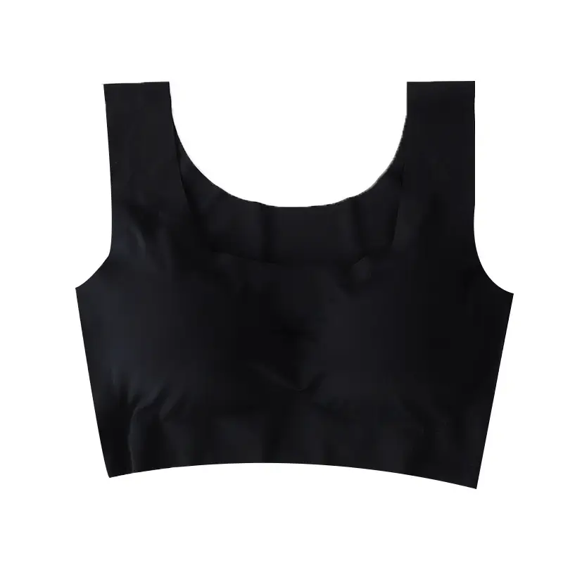 Anxin Generation Seamless Steel Ring-free Gathering Sleep Shockproof Yoga plus size Sports Underwear Women's Bra Vest-style