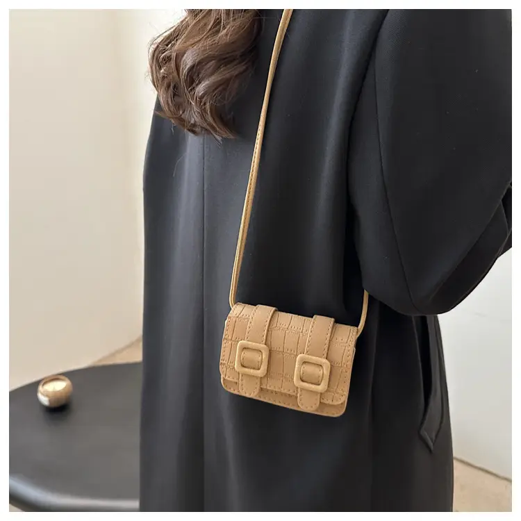 Retro 2024 Women's Crossbody Shoulder Bag Brown — feature 10