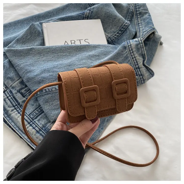 Retro 2024 Women's Crossbody Shoulder Bag Brown - Image 3