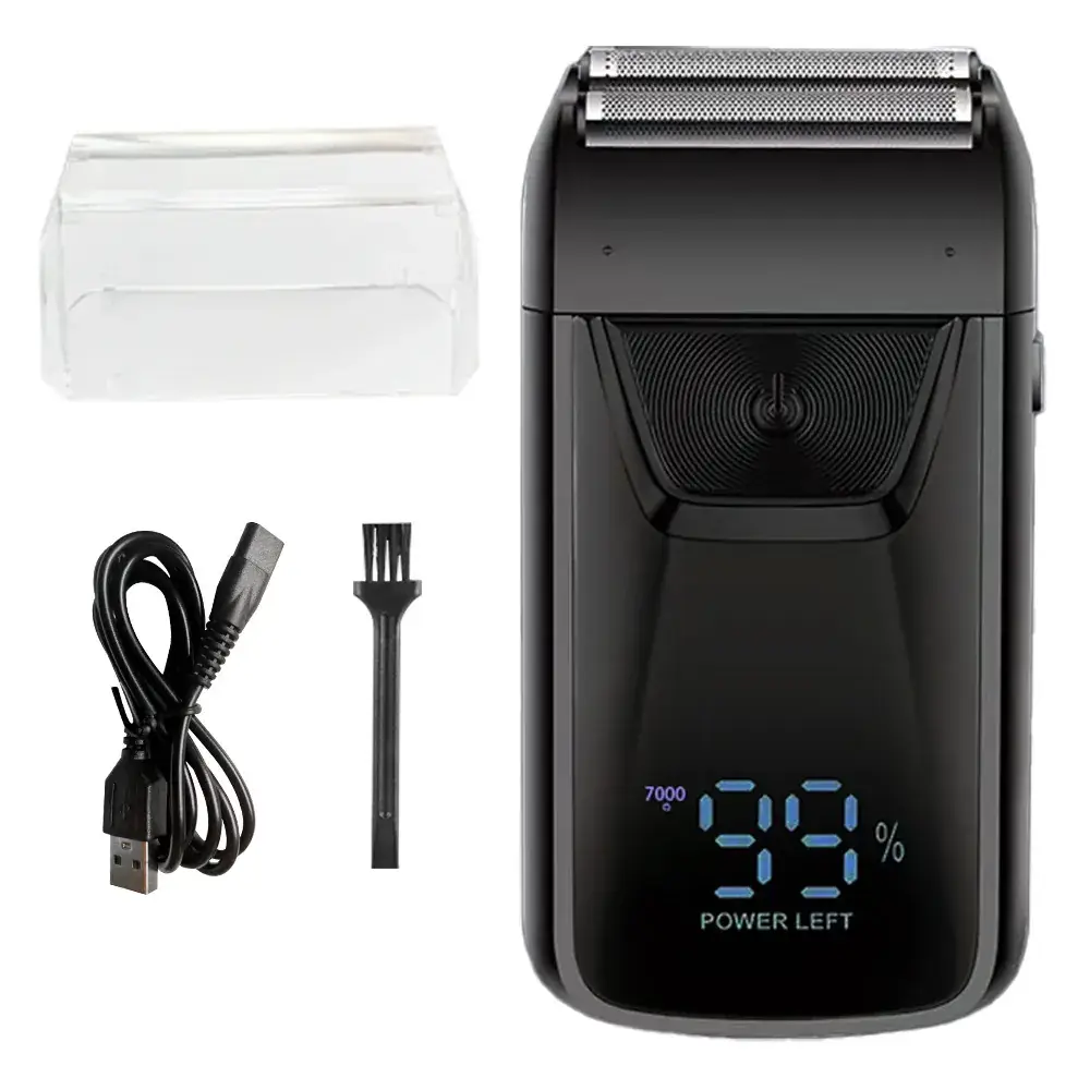 Digital Display Electric Hair Clipper with Blade & USB Cable — feature 16