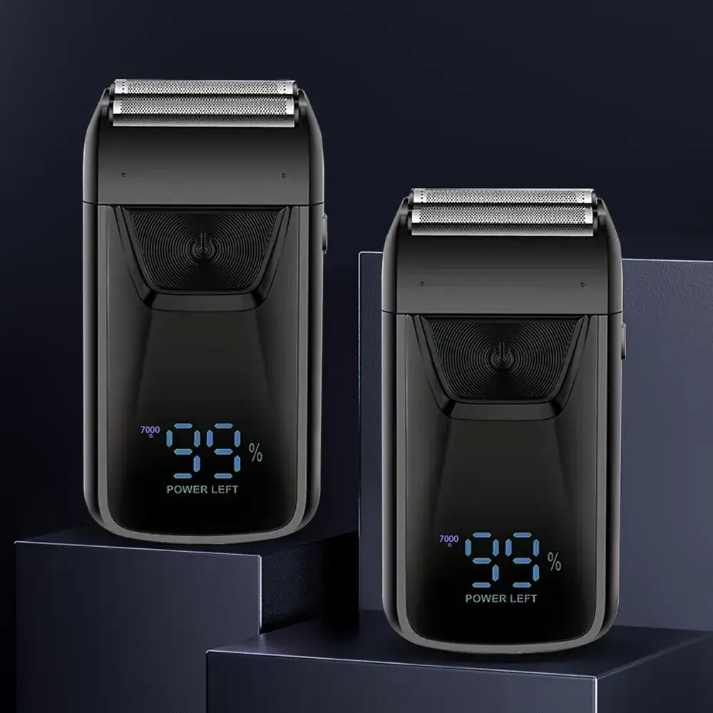 Digital Display Electric Hair Clipper with Blade & USB Cable — feature 17