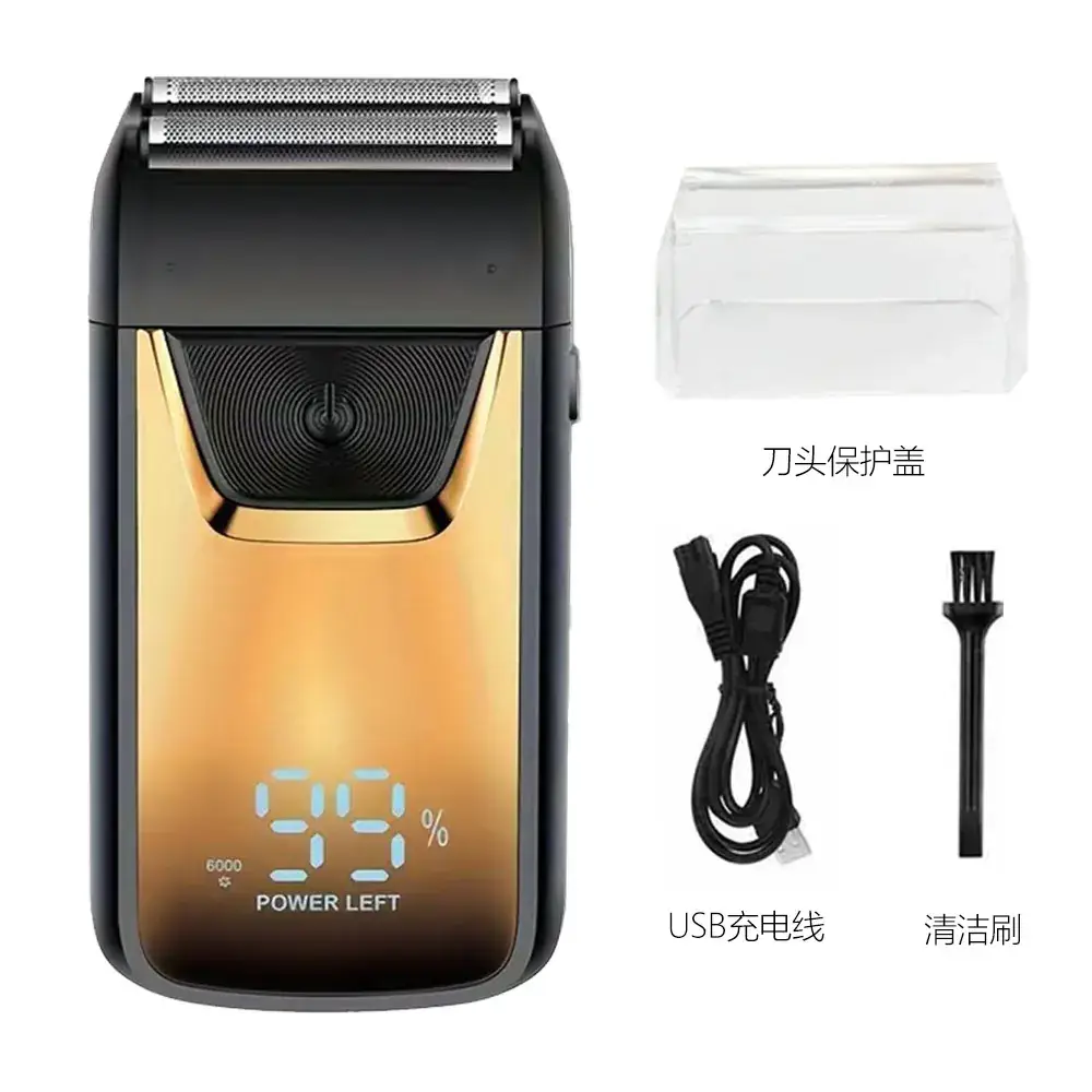 Digital Display Electric Hair Clipper with Blade & USB Cable — feature 9