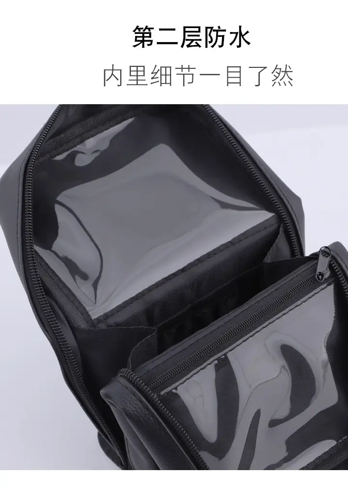 Oxford Cloth Makeup Bag with Partition Brush β feature 11