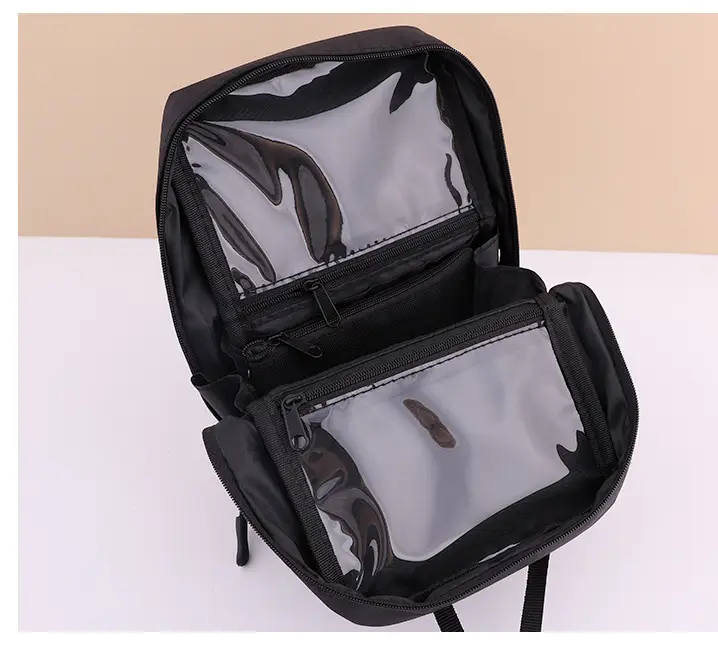 Oxford Cloth Makeup Bag with Partition Brush β feature 18