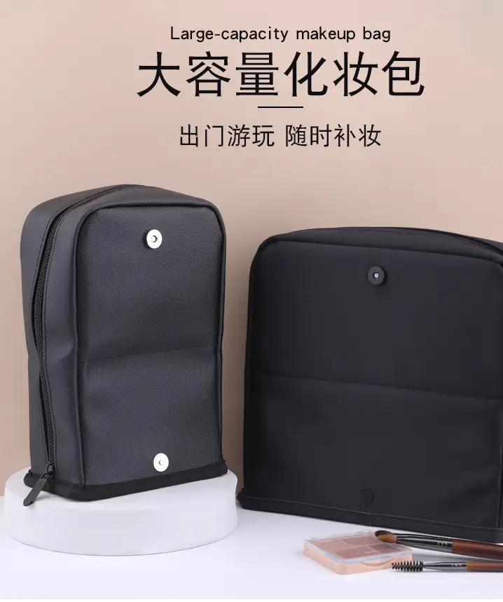 Oxford Cloth Makeup Bag with Partition Brush β feature 4