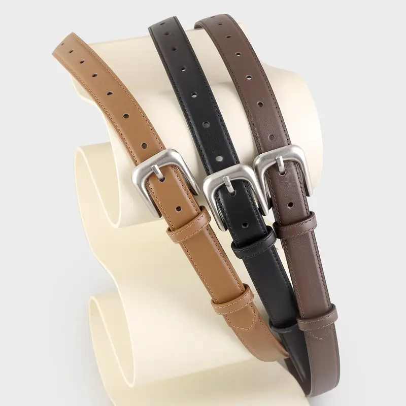 2025 New Women Cowhide Belt with Pin Buckle - Image 5