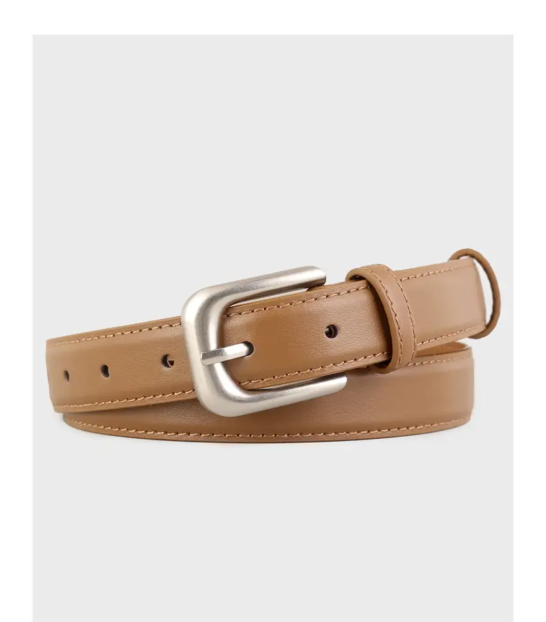 2025 New Women Cowhide Belt with Pin Buckle — feature 17