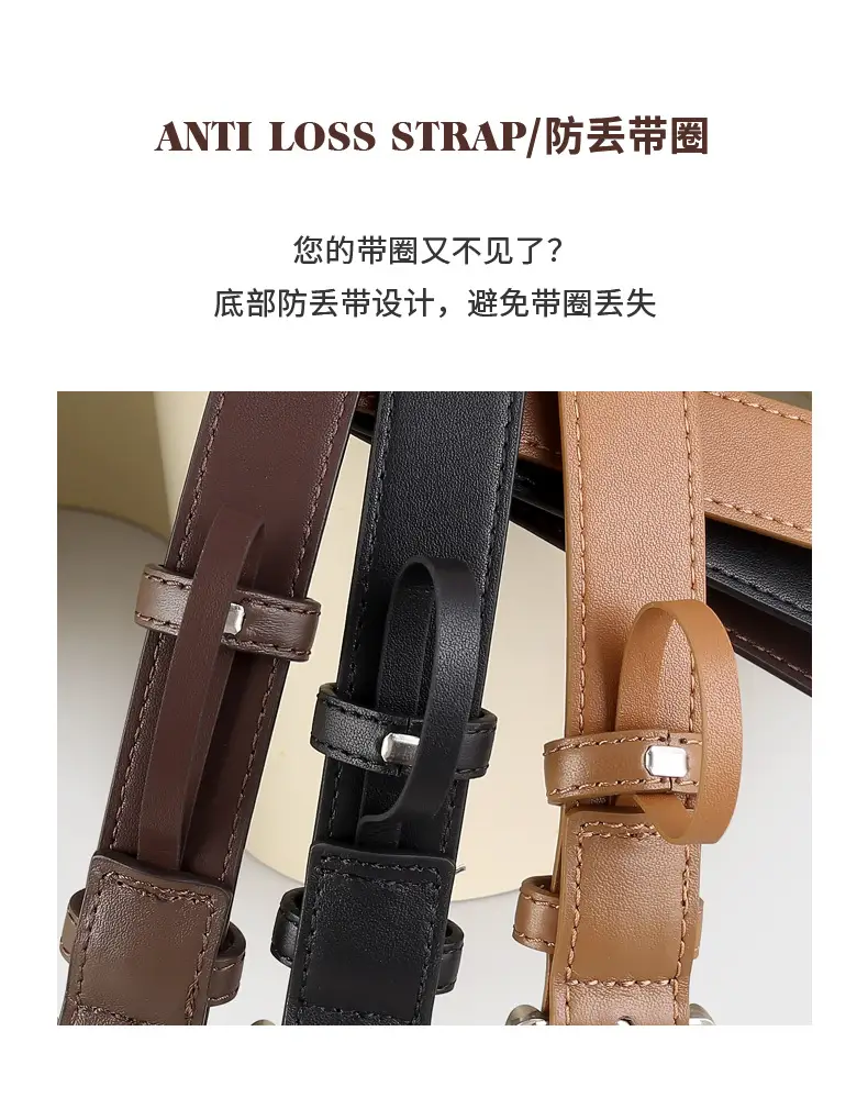2025 New Women Cowhide Belt with Pin Buckle — feature 7