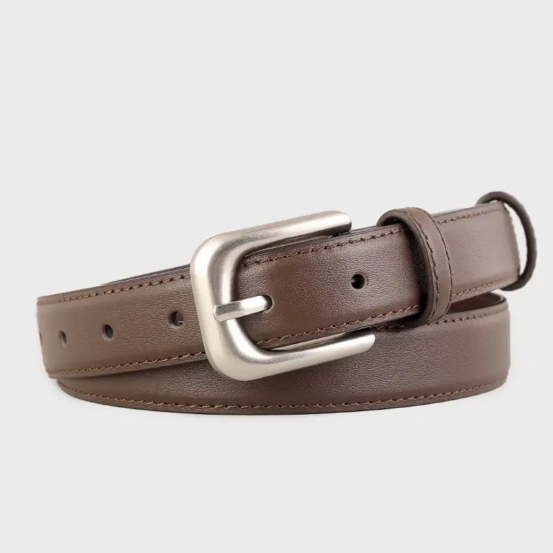 2025 New Women Cowhide Belt with Pin Buckle - Image 3