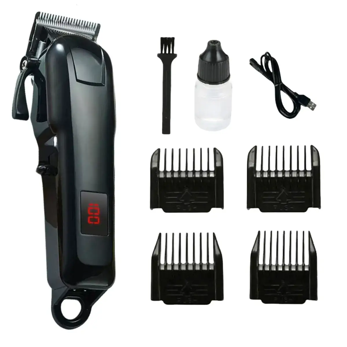 Cross-border Electric Hair Clipper with LCD Display - Image 5