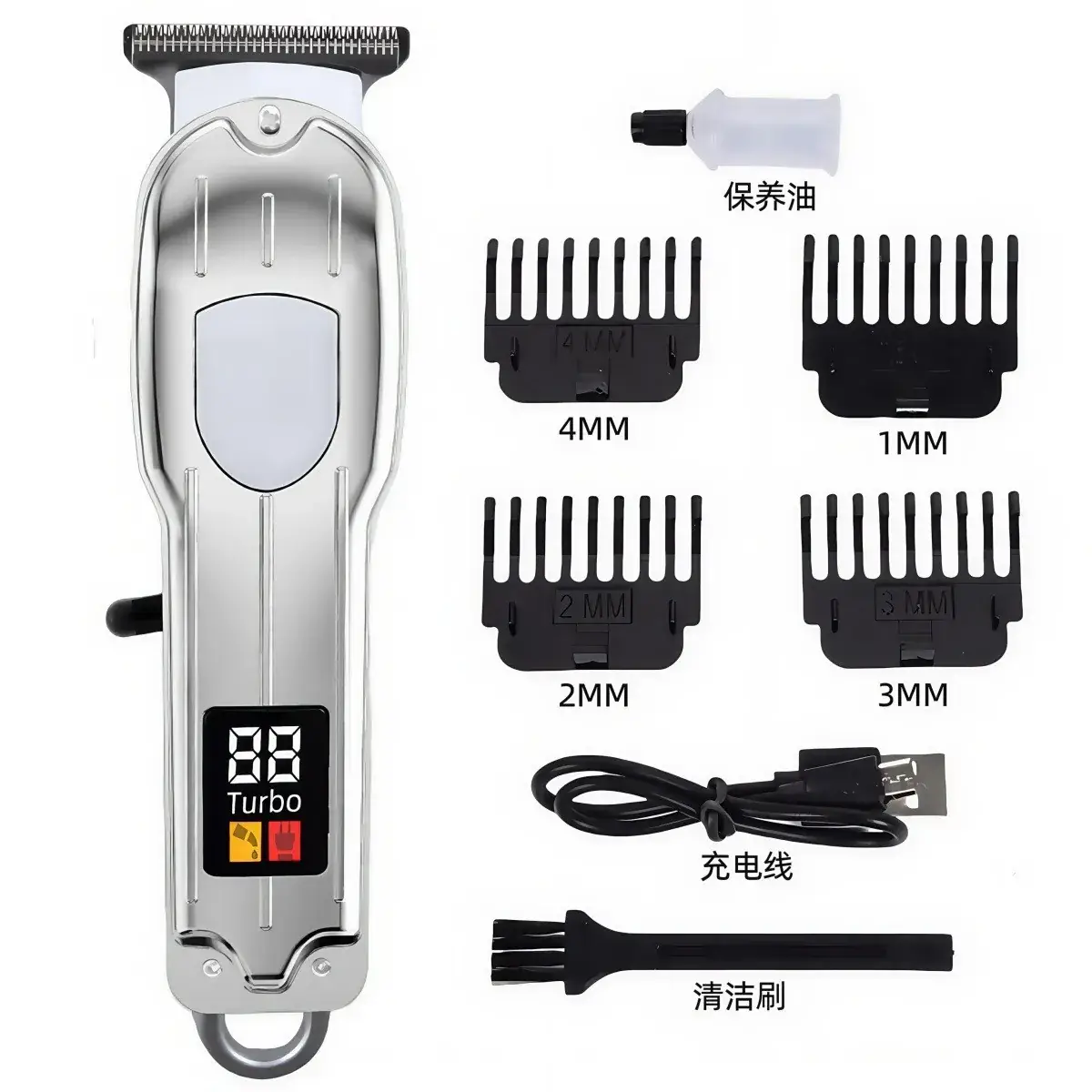 Cross-border Electric Hair Clipper with LCD Display - Image 9