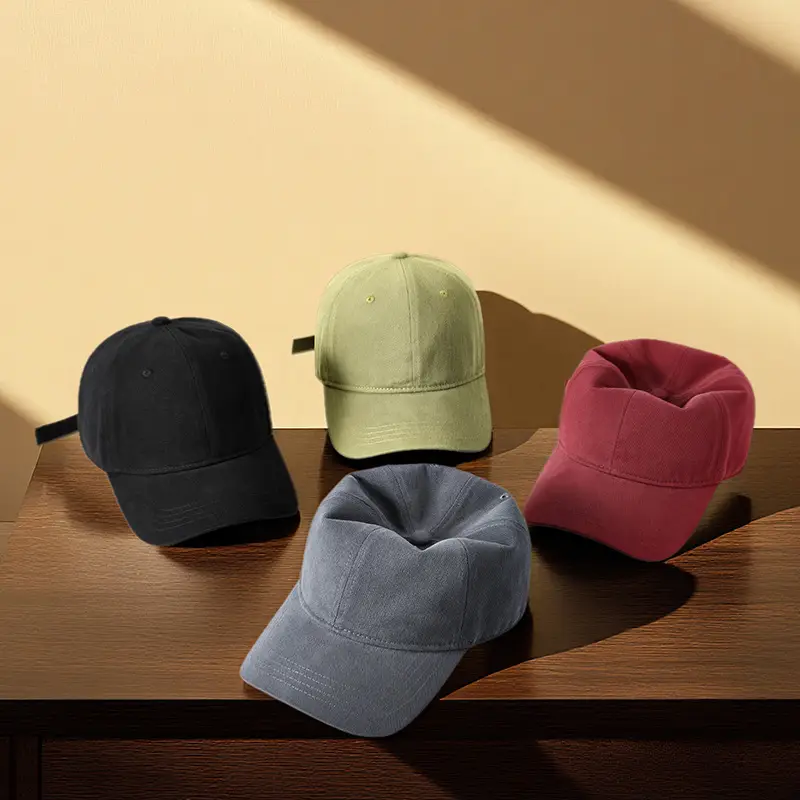 Autumn Winter Wool Cotton Baseball Cap with Sunshade - Image 10