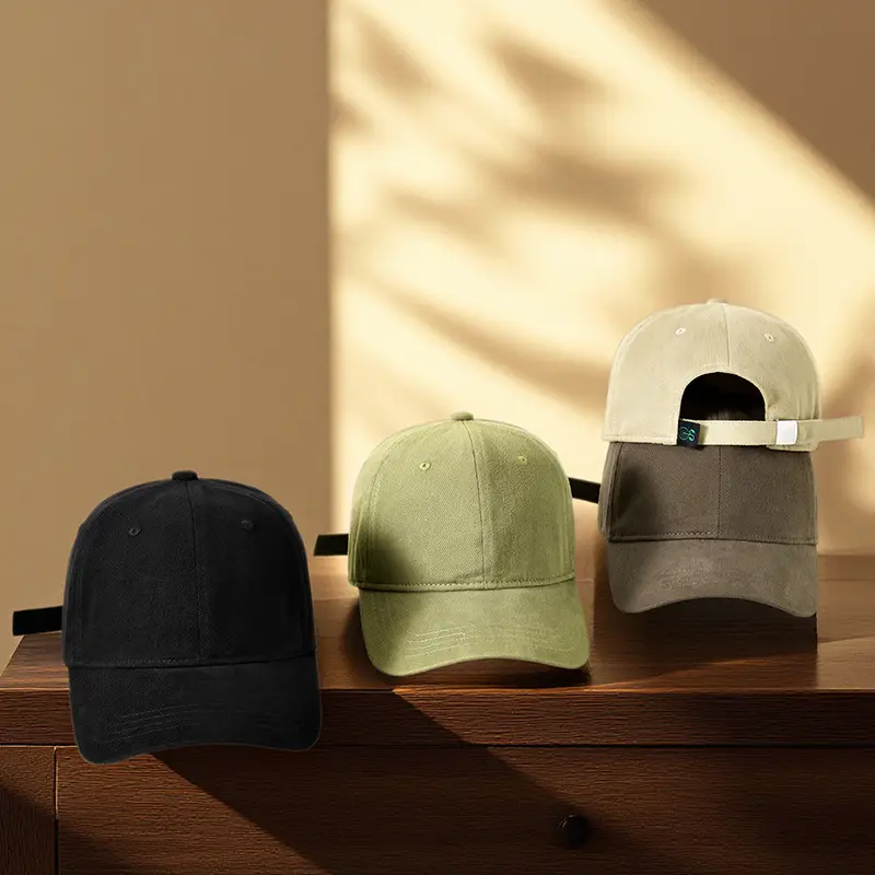 Autumn Winter Wool Cotton Baseball Cap with Sunshade - Image 11