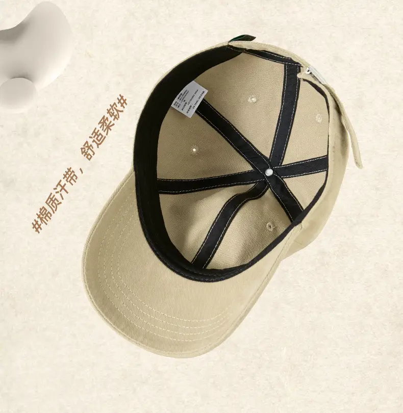 Autumn Winter Wool Cotton Baseball Cap with Sunshade — feature 19