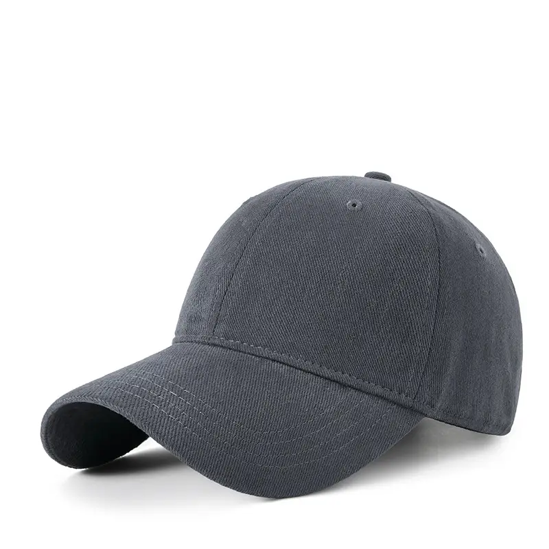 Autumn Winter Wool Cotton Baseball Cap with Sunshade - Image 2