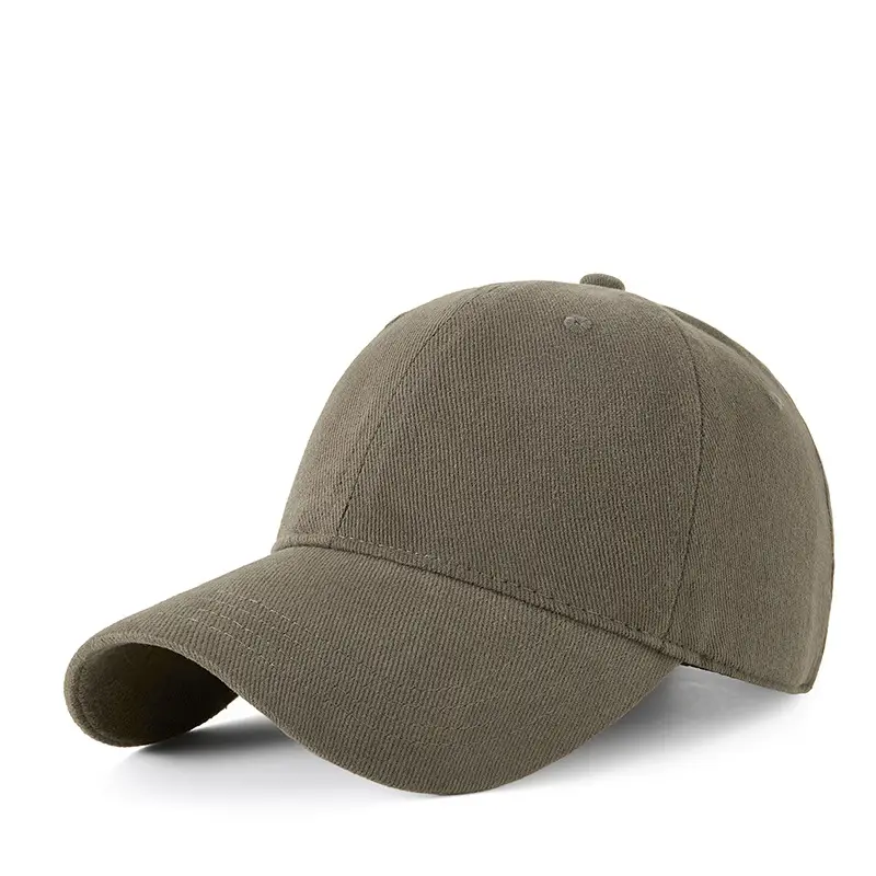 Autumn Winter Wool Cotton Baseball Cap with Sunshade - Image 6