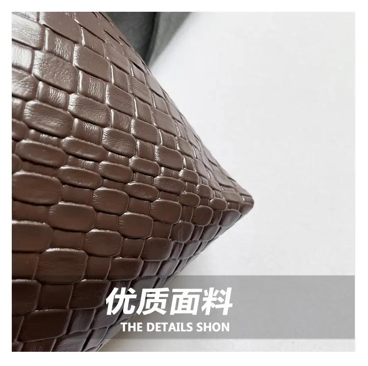 Women's Woven Shoulder Bag Beige 2024 New Fashion — feature 5