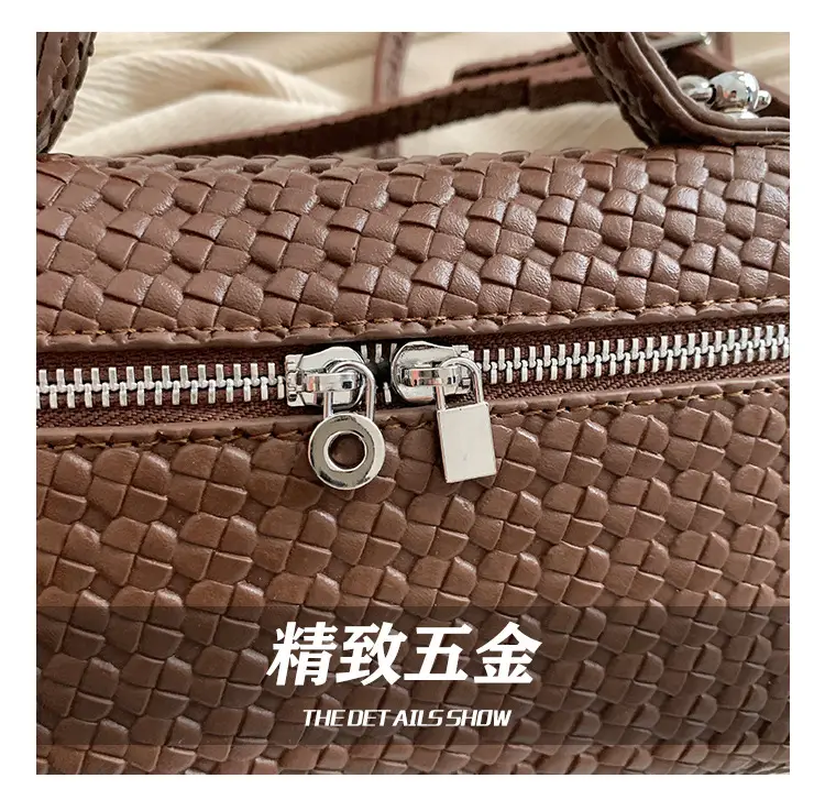 Women Retro Korean Style Shoulder Bag 2025 Winter — feature 14