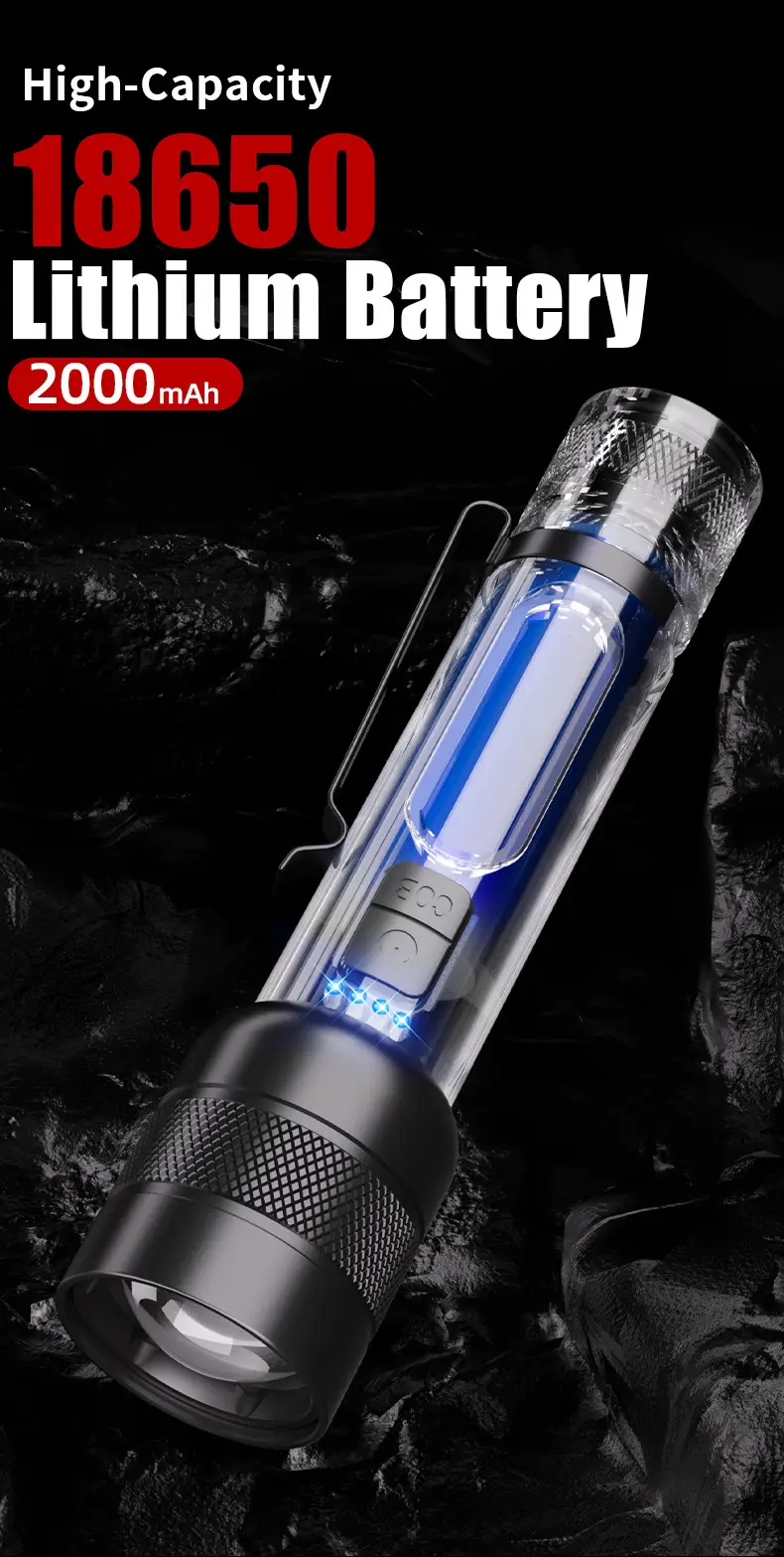 Portable Waterproof Flashlight for Outdoor Use β feature 8