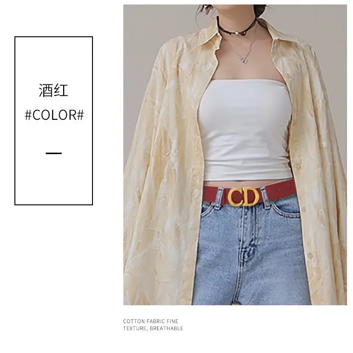 Double G Classic Belt for Women Black Red Gold