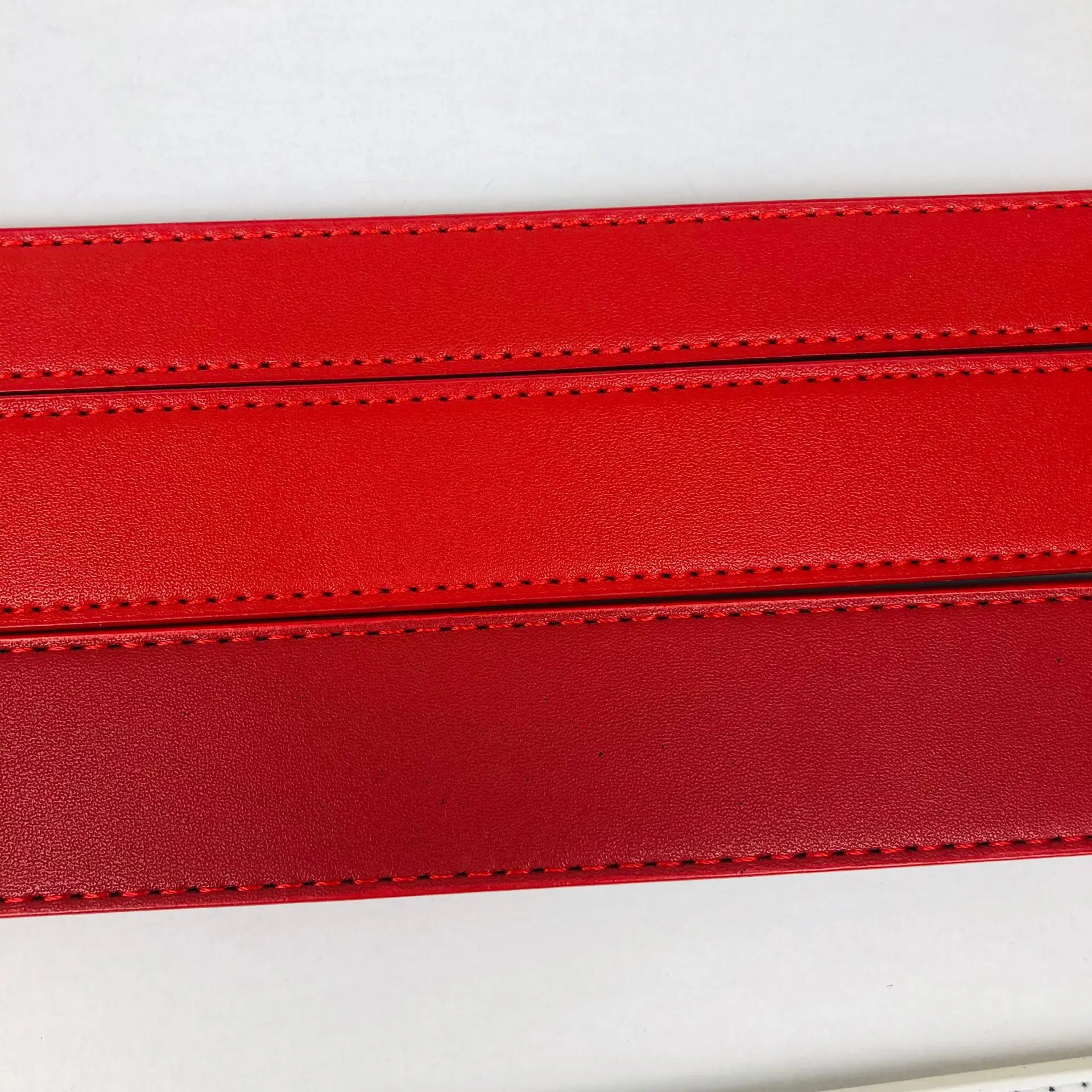 Double G Classic Belt for Women Black Red Gold — feature 23