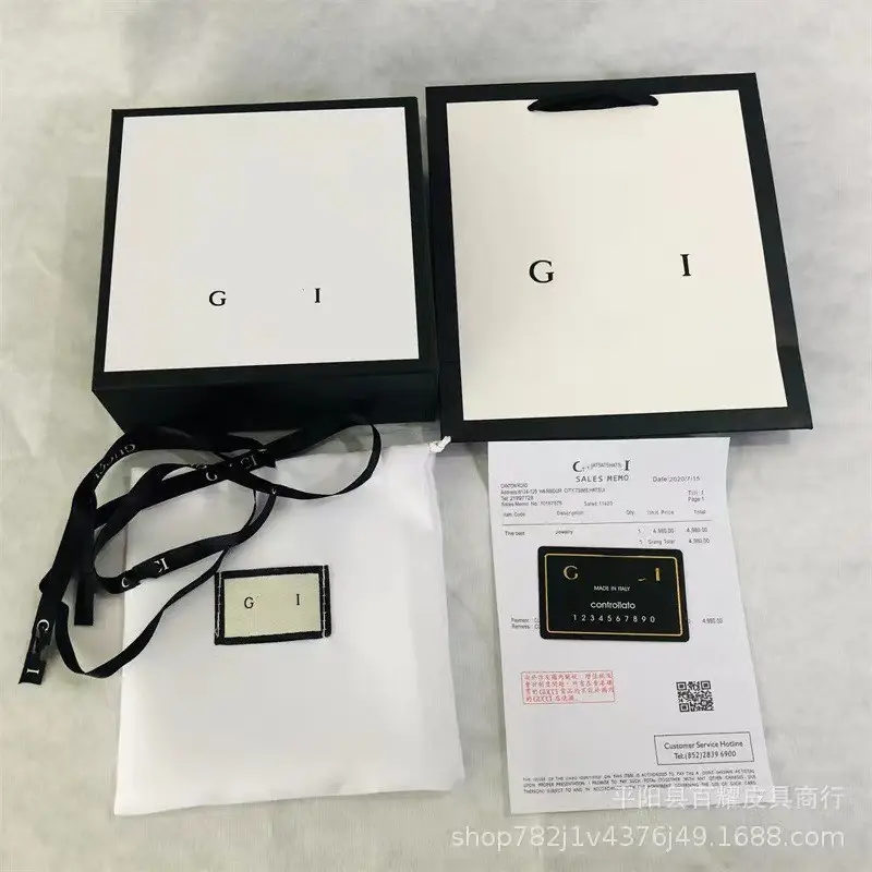 Double G Classic Belt for Women Black Red Gold
