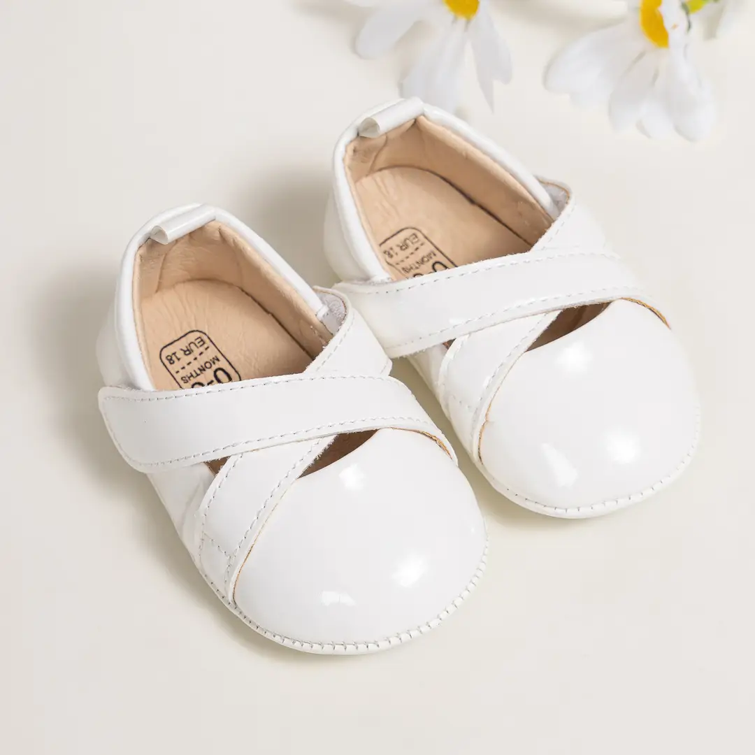 2025 spring and summer new baby shoes princess shoes velcro non-slip breathable toddler shoes baby shoes - Image 3