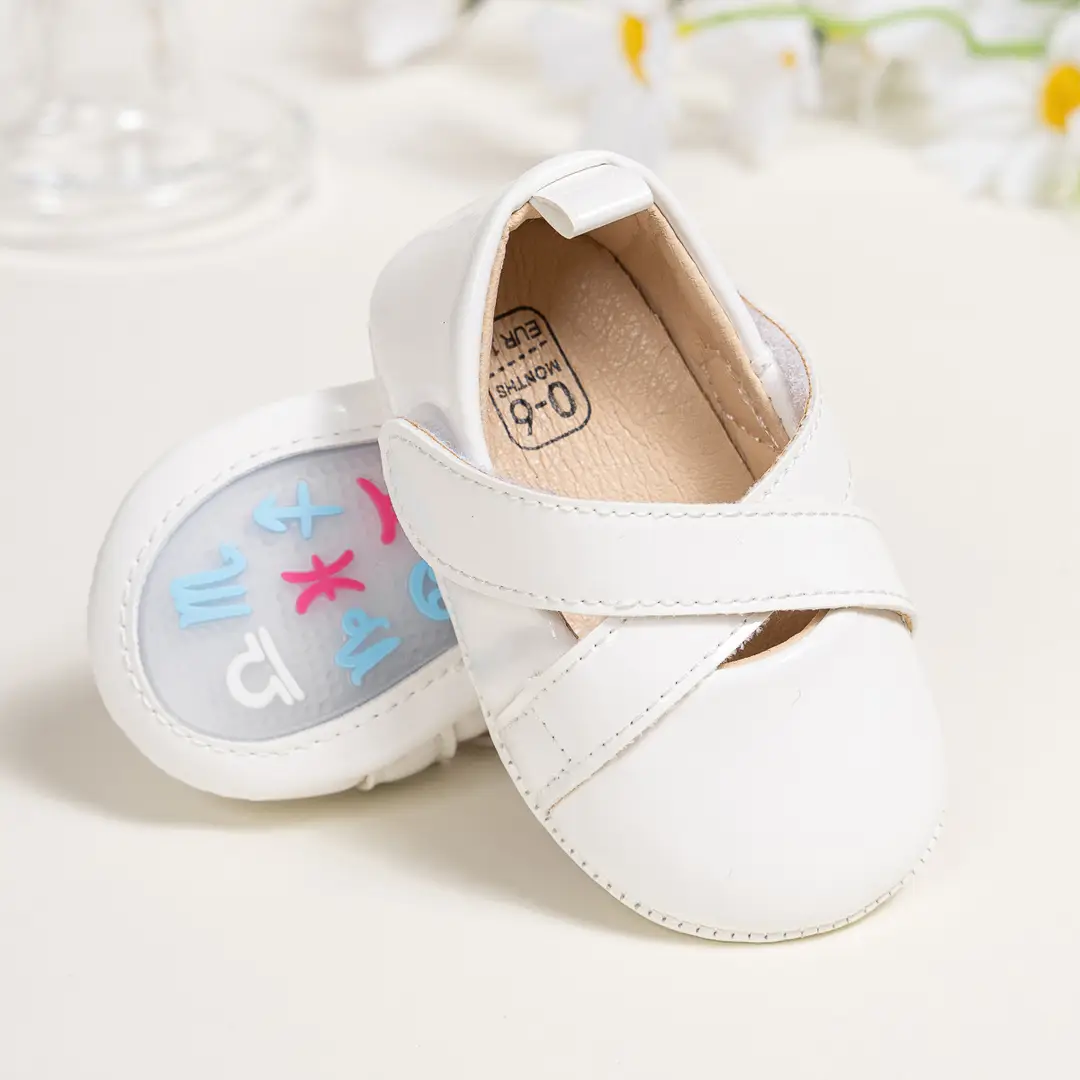 2025 spring and summer new baby shoes princess shoes velcro non-slip breathable toddler shoes baby shoes — feature 12