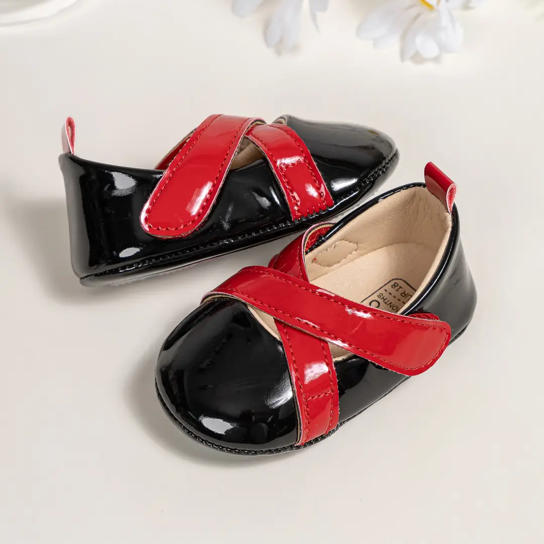 2025 spring and summer new baby shoes princess shoes velcro non-slip breathable toddler shoes baby shoes — feature 18