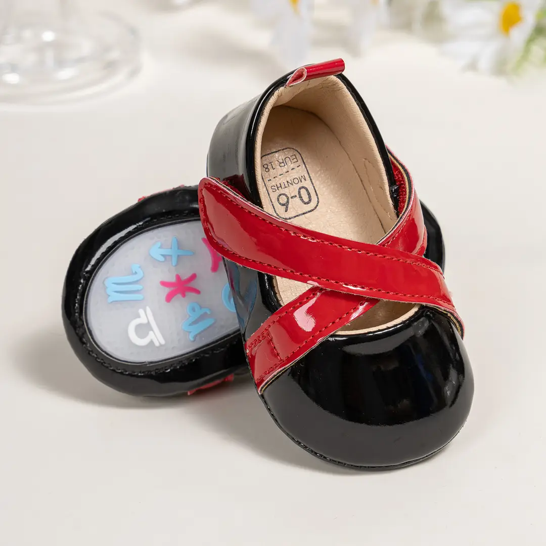 2025 spring and summer new baby shoes princess shoes velcro non-slip breathable toddler shoes baby shoes — feature 20