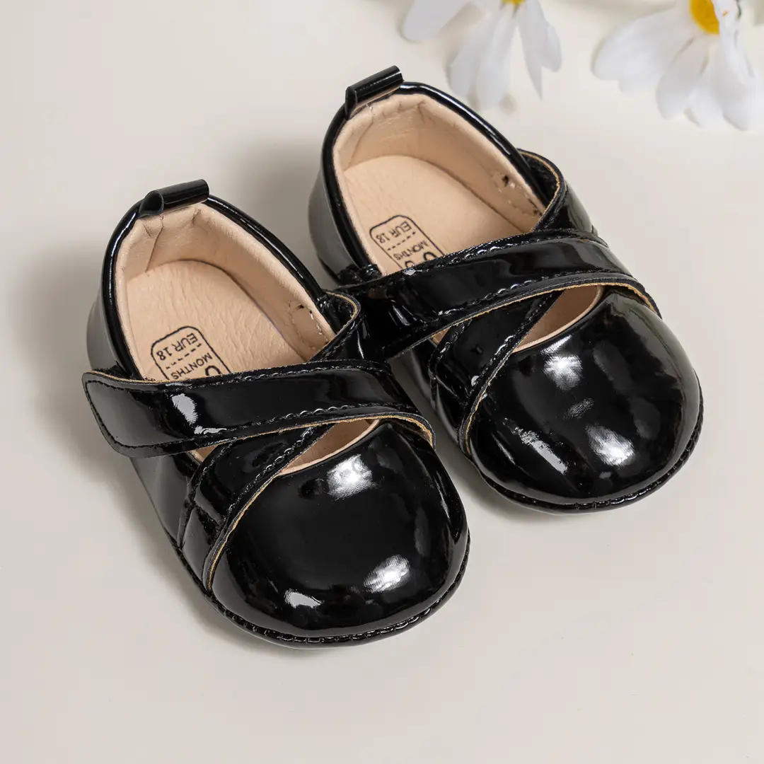 2025 spring and summer new baby shoes princess shoes velcro non-slip breathable toddler shoes baby shoes — feature 24