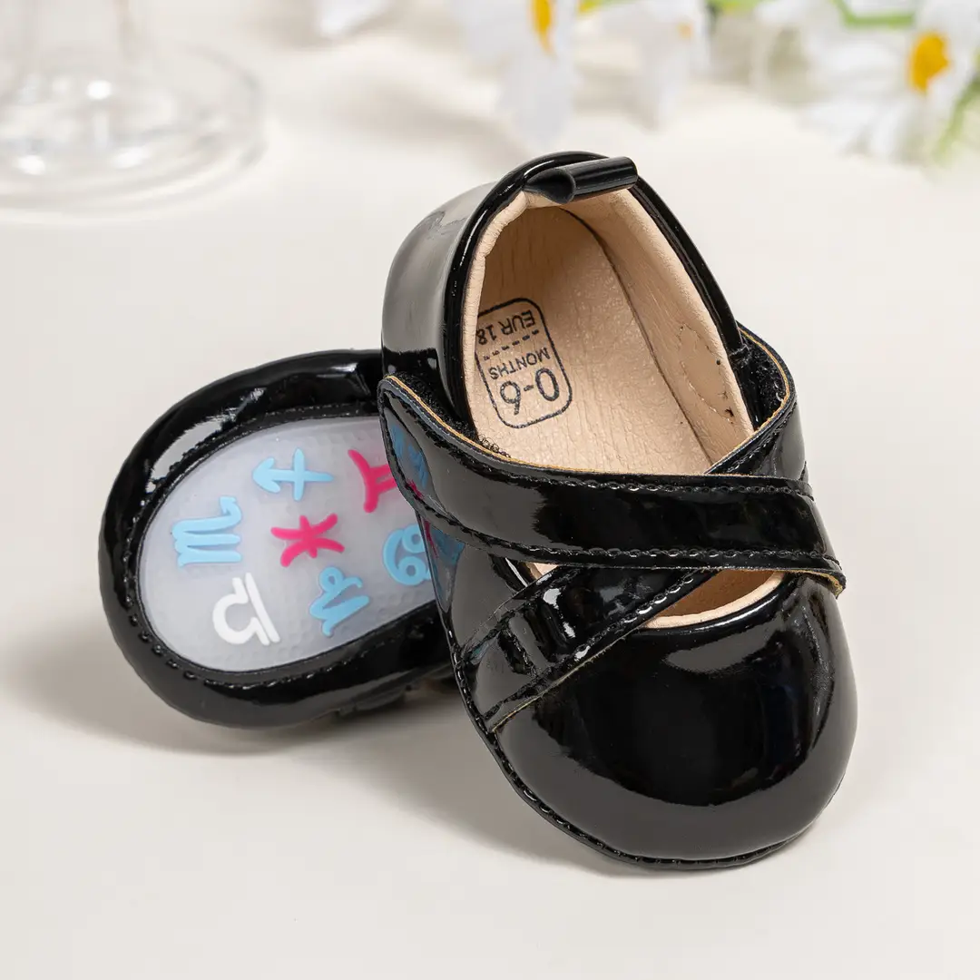 2025 spring and summer new baby shoes princess shoes velcro non-slip breathable toddler shoes baby shoes — feature 28