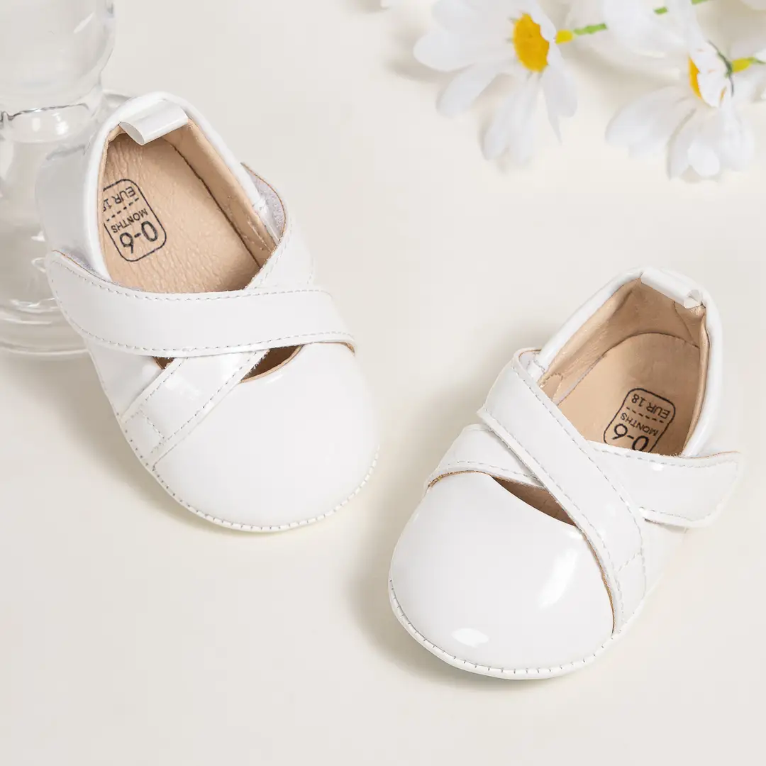 2025 spring and summer new baby shoes princess shoes velcro non-slip breathable toddler shoes baby shoes — feature 9