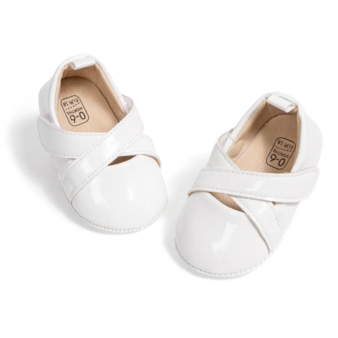 2025 spring and summer new baby shoes princess shoes velcro non-slip breathable toddler shoes baby shoes