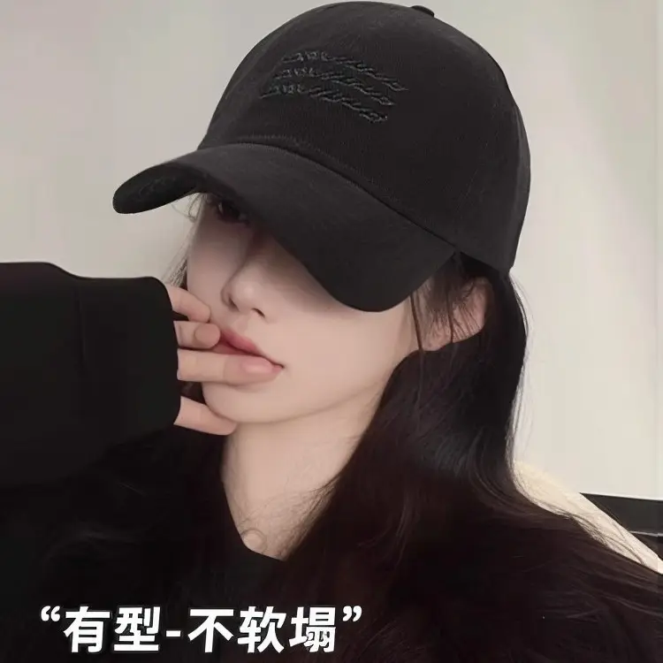 Women's Duckbill Cap Gray Large Head Circumference