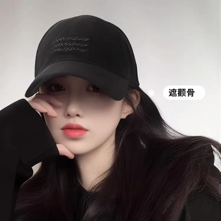 Women's Duckbill Cap Gray Large Head Circumference