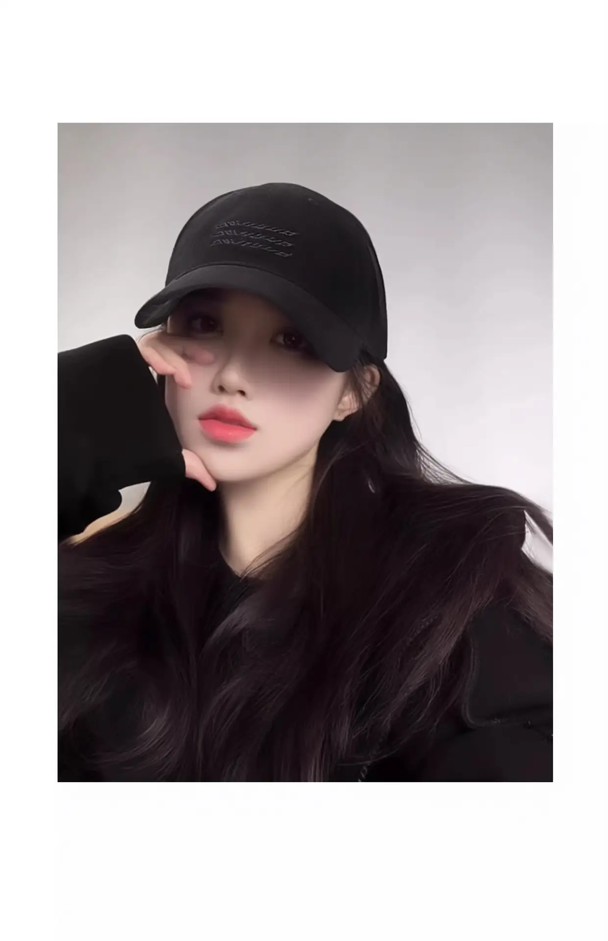Women's Duckbill Cap Gray Large Head Circumference — feature 8