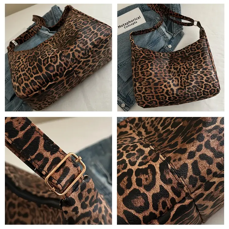 Leopard Print Large Capacity Tote Bag 2024 — feature 8