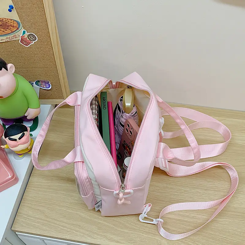 Transparent Student Backpack Cross-Border Large Capacity Fashion Shoulder Messenger Bag - Image 9