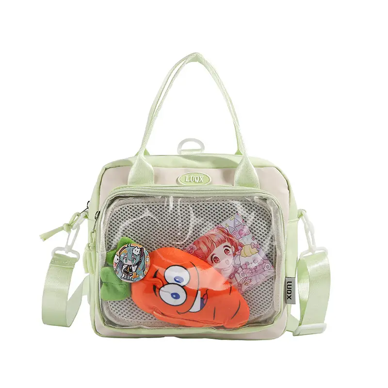 Transparent Student Backpack Cross-Border Large Capacity Fashion Shoulder Messenger Bag - Image 10