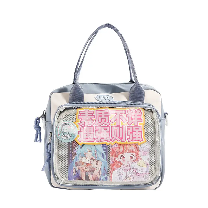 Transparent Student Backpack Cross-Border Large Capacity Fashion Shoulder Messenger Bag - Image 4