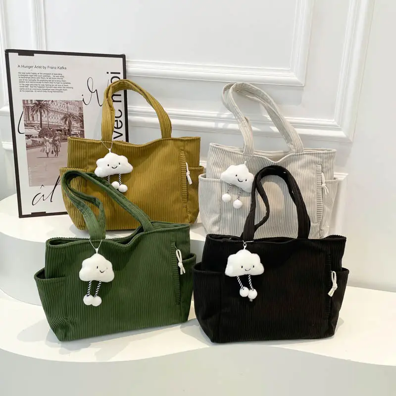Green Large Capacity Women's Shoulder Bag - Image 8